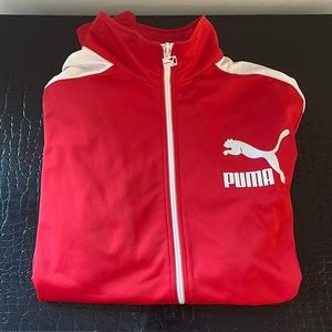 MEN’S VINTAGE PUMA POLYESTER ZIP-UP